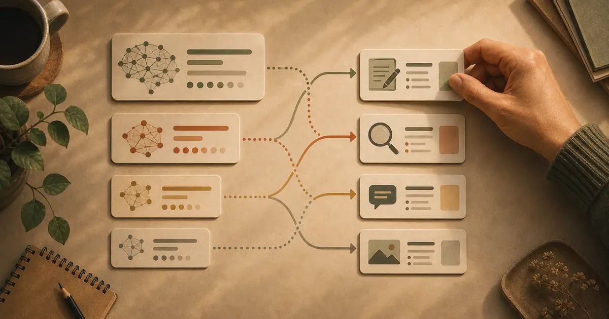 Choose the right AI model for the task